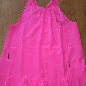 Lilly Pulitzer Pink Halter Tank Top XS